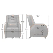 COUGAR Sofa Ranger S Orange