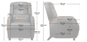 COUGAR Sofa Ranger S Royal