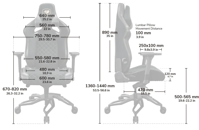 COUGAR TITAN PRO V2 GOLD F