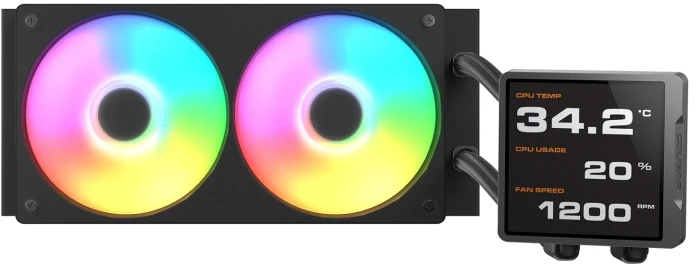 COUGAR VISTEK PRO ARGB 240 Black