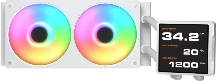 COUGAR VISTEK PRO ARGB 240 White