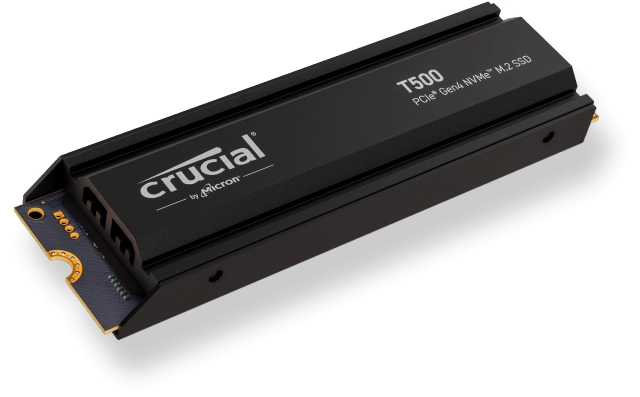 Crucial T500 with heatsink 1TB
