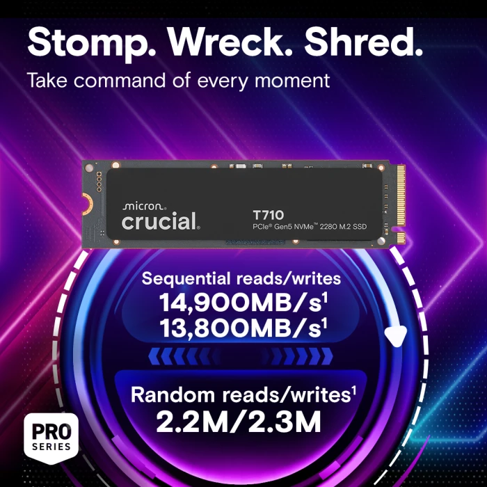CRUCIAL T710 PCIe 5.0 - 1TB