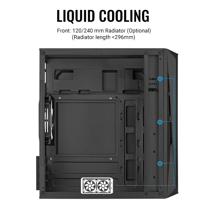 AeroCool CS-107 Black v2