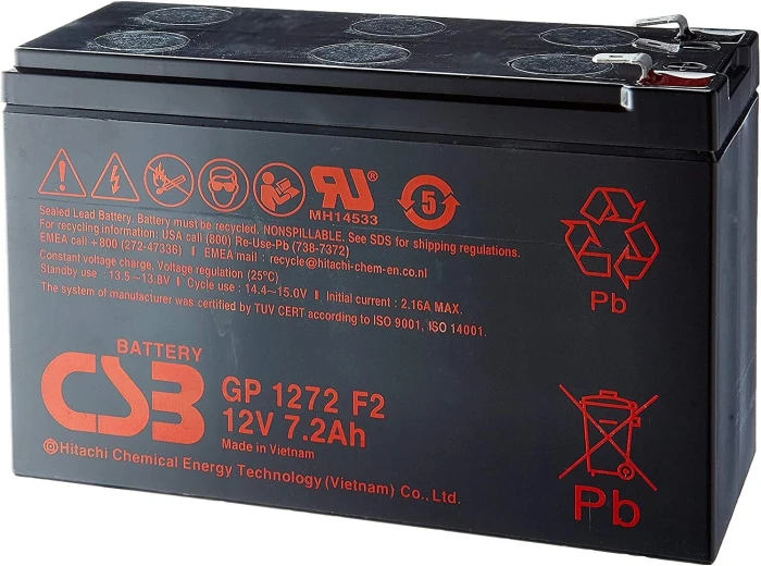 CSB - Battery 12V 7.2Ah