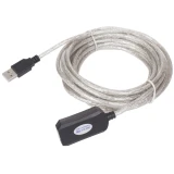 VCom Удължител USB-A 2.0 - 10.0m