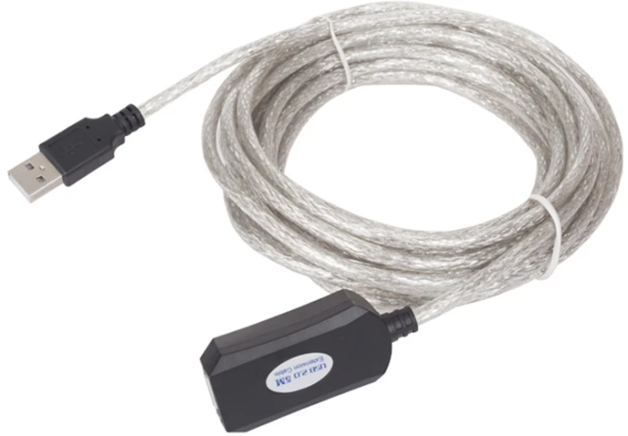 VCom Удължител USB-A 2.0 - 10.0m