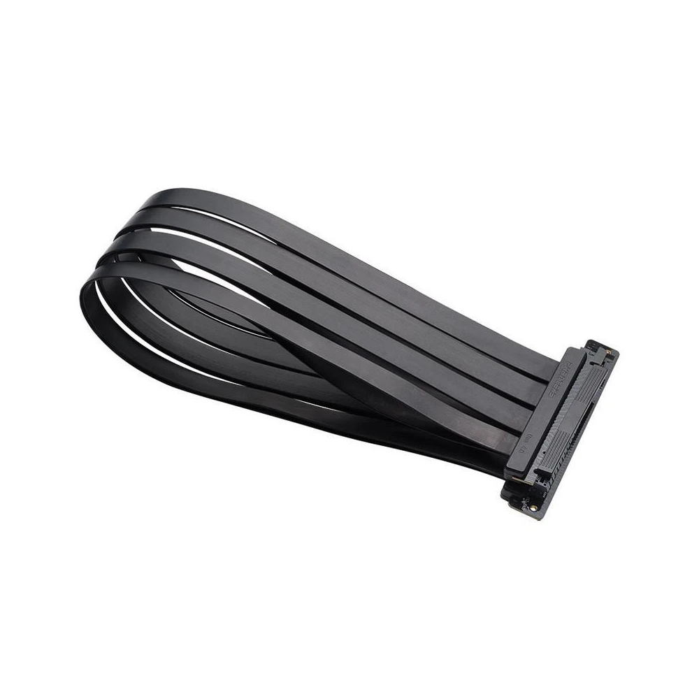 Кабел за вертикален монтаж за видео карта Phanteks Riser Cable 600mm, 90 градуса,  PCI-E x16 4.0