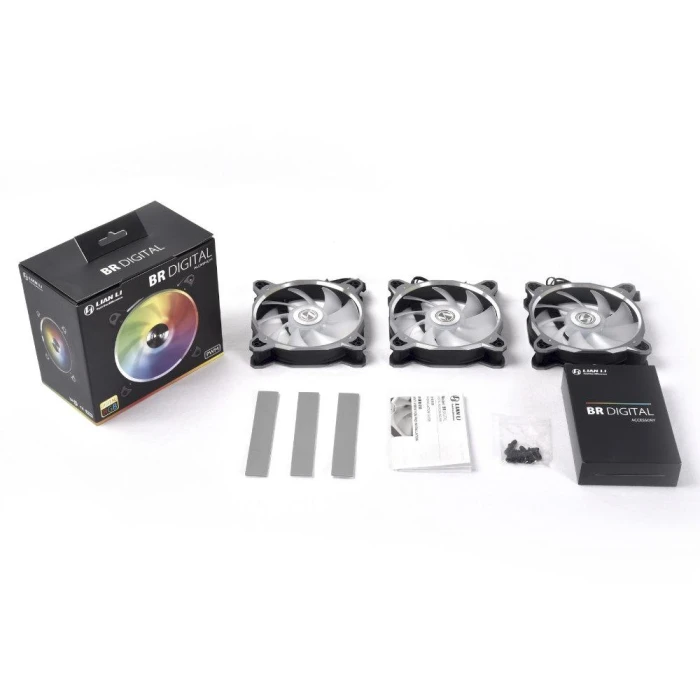 Lian Li Bora Digital BR120 Grey 3in1