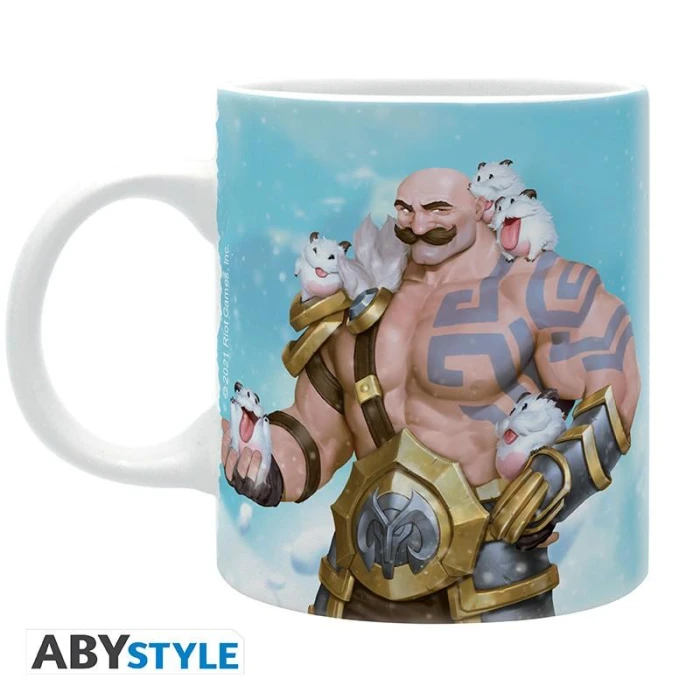 Чаша ABYSTYLE LEAGUE OF LEGENDS Braum & Poros, Син