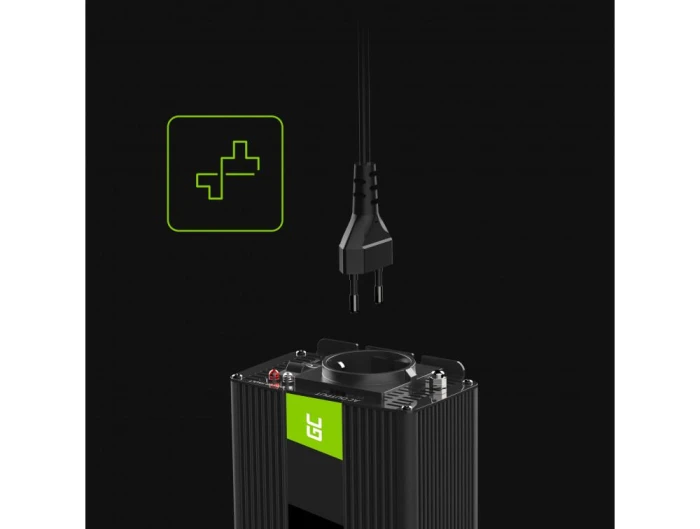 Инвертор GREEN CELL   24V 150W/300W Модифицирана синусоида