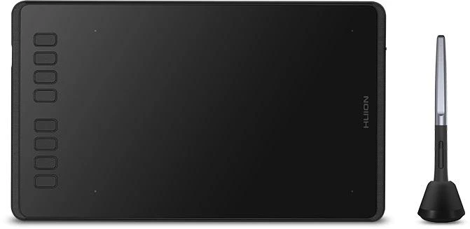 Графичен таблет HUION Inspiroy H950P,  USB, Черен