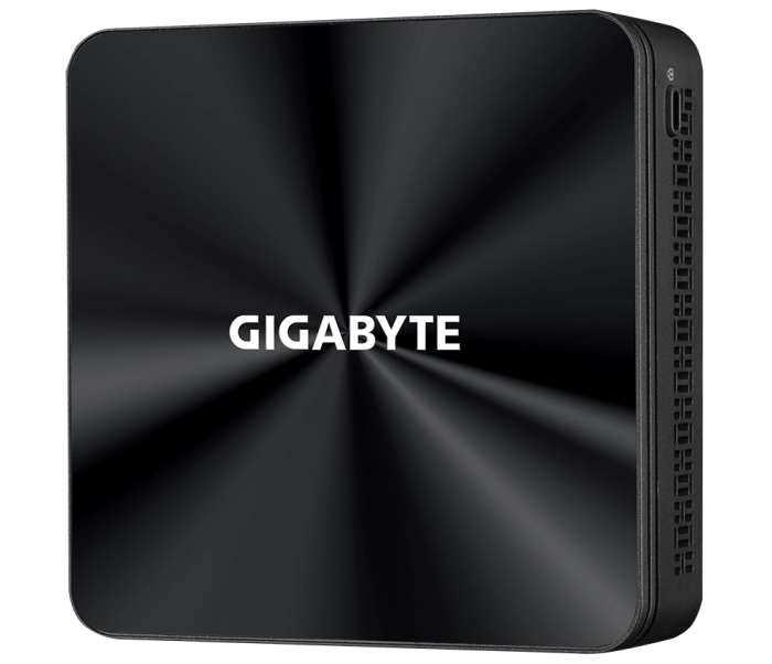 Мини компютър Gigabyte Brix BRi3H-10110, Intel® Core™ i3-10110U, 2 x SO-DIMM DDR4, M.2 SSD,HDD/SSD,USB Type-C™, WF+BT, черен