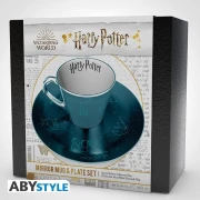 Комплект ABYSTYLE HARRY POTTER Mirror mug & plate set Patronus, Чаша, Подложка