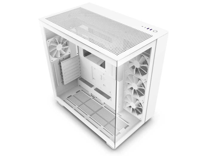 NZXT H9 Flow Matte White