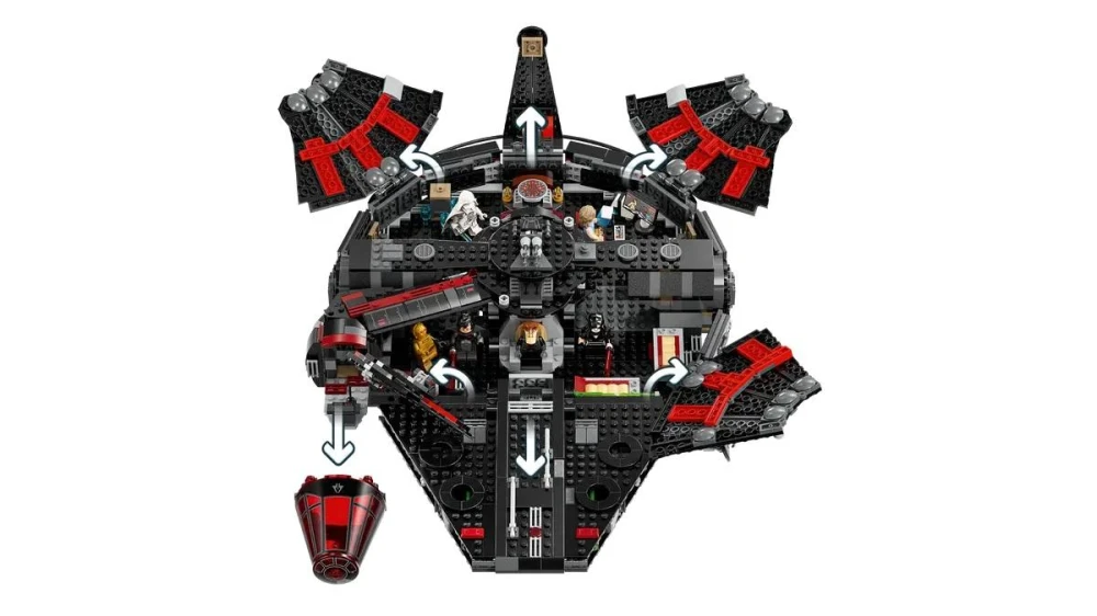 LEGO Star Wars - Dunkler Millennium Falke, 75389