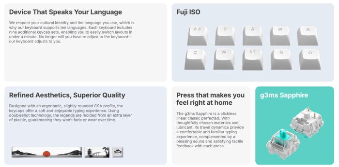 Dark Project 87 Fuji V2 RGB TKL