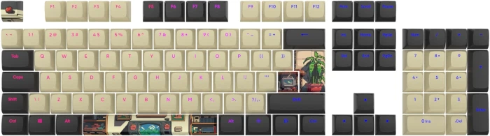 Dark Project Arcade Keycaps PBT