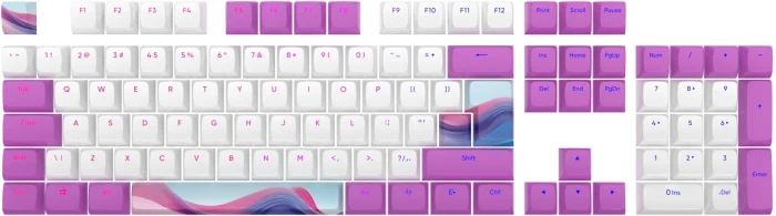 Dark Project Candy K Keycaps PBT