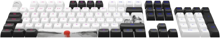 Dark Project Fuji Keycaps PBT
