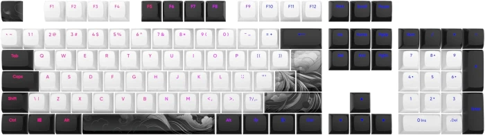 Dark Project INK Keycaps PBT