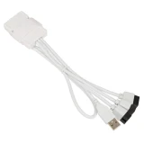 USB Хъб Lian Li PW-U2TPAB USB 1 към 3 Hub - White