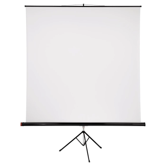 Проекторен екран със статив HAMA 17799, 200 x 200, 1:1, Бял