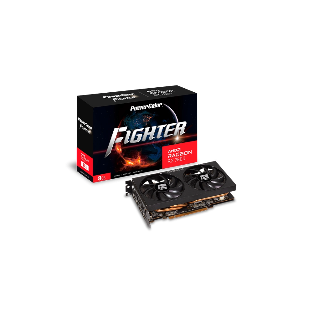 POWERCOLOR AMD RADEON RX 7600 Fighter 8GB