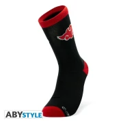 Чорапи ABYSTYLE NARUTO SHIPPUDEN Socks Akatsuki, Черен/Червен