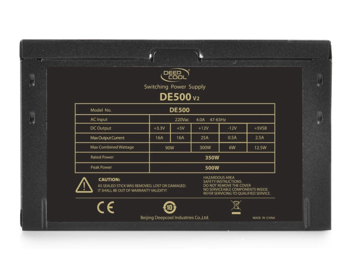 DeepCool DE500 v2 500W