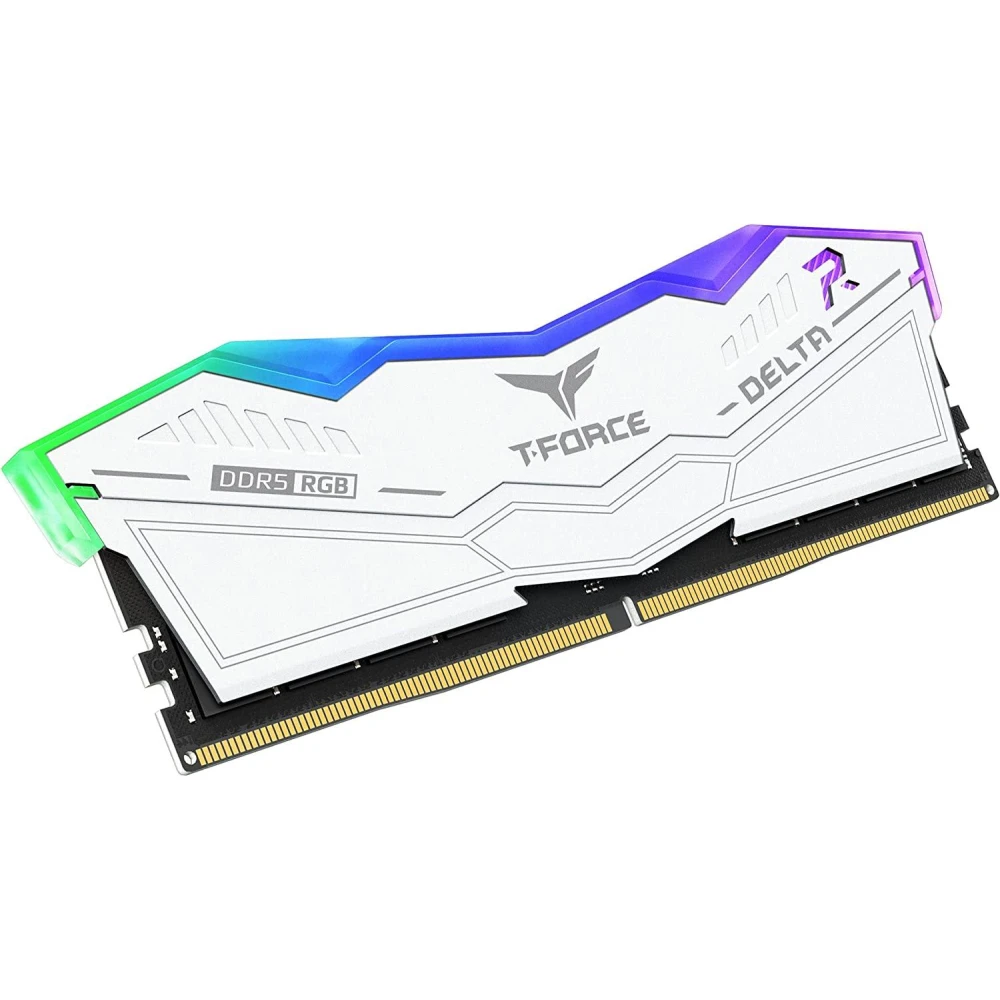 Team Group T-Force Delta RGB White 32GB (2x16GB) DDR5 6000MHz CL38