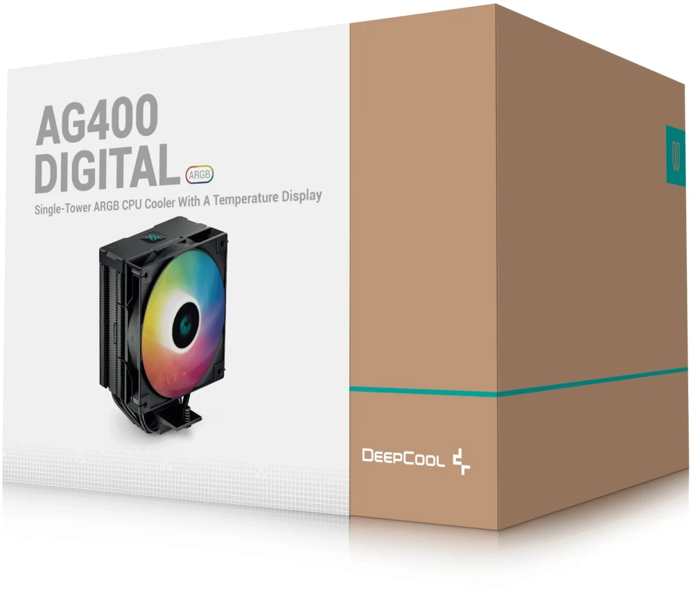 DeepCool AG400 DIGITAL Black