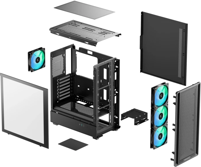 DeepCool CC550 4F - Black