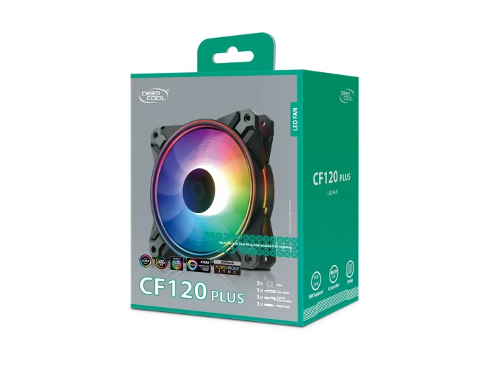 DeepCool CF120 PLUS aRGB 3in1