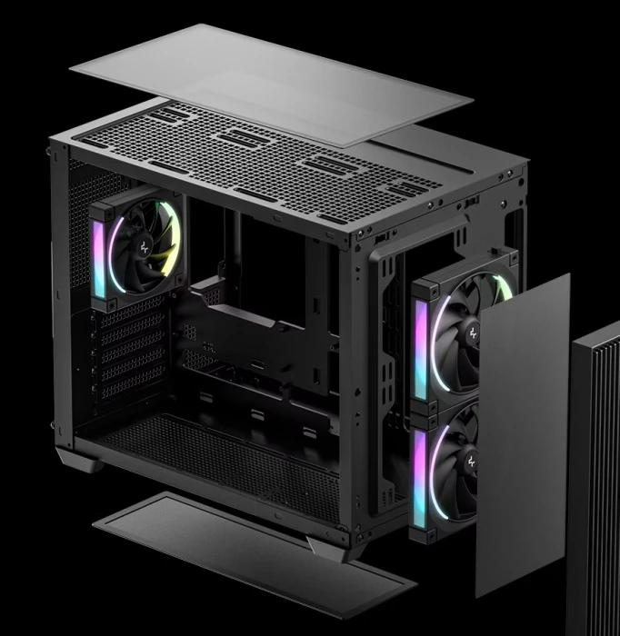 DeepCool CG330 MESH 3F - Black