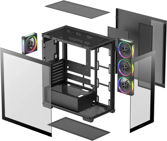DeepCool CG580 4F Black V2