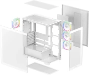 DeepCool CG580 4F White V2