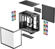DeepCool CG590U 5F - Black