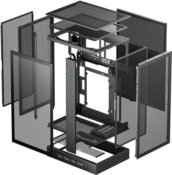 DeepCool CH270 DIGITAL Black