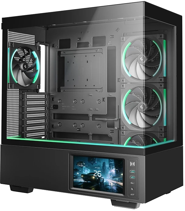 DeepCool CH690 LCD - Black