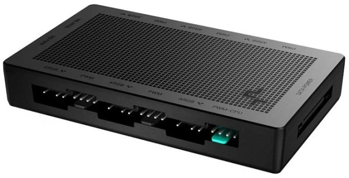 DeepCool Fan Hub PWM & aRGB hub (2-in-1) - SC790 - 6 port Magnetic