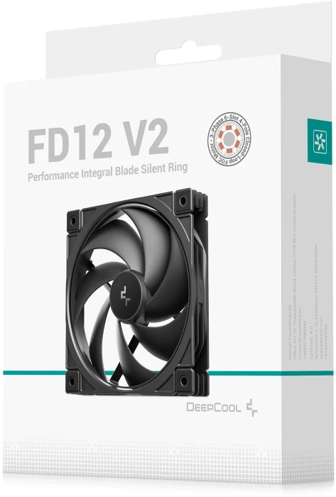 DeepCool FD12 V2 120mm - Black