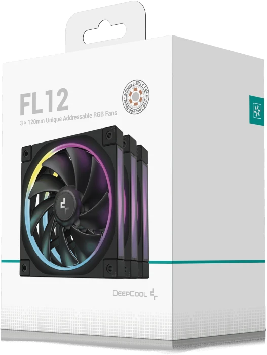 DeepCool FL12 ARGB Black 3in1