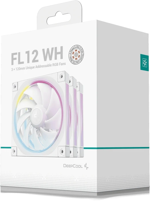 DeepCool FL12 ARGB White 3in1
