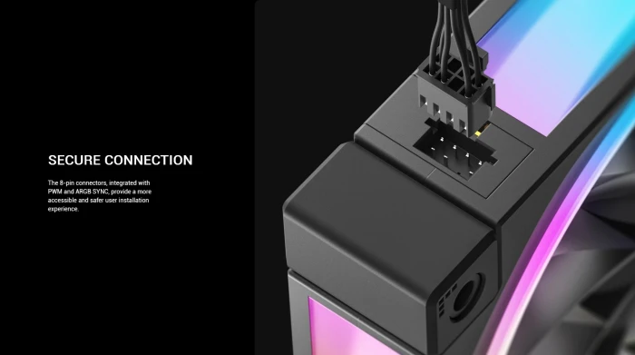 DeepCool FL12R ARGB Black Reverse 3in1