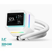 DeepCool LM240 White 2.4" LCD