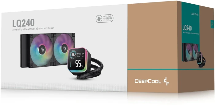 DeepCool LQ240 LCD Black