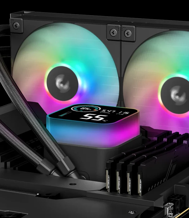 DeepCool LQ240 LCD Black