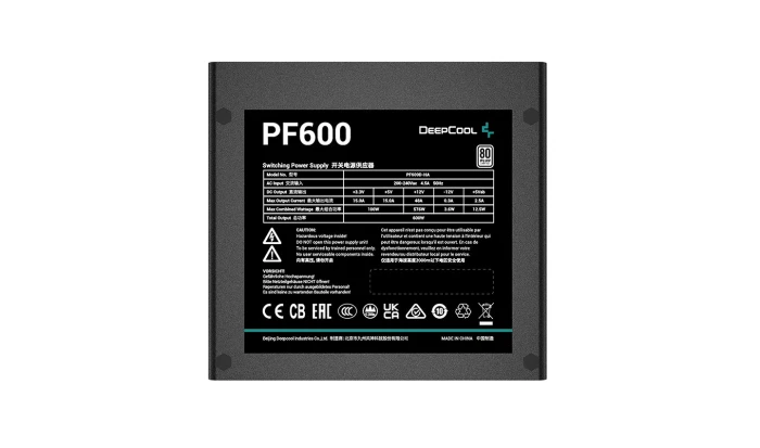 DeepCool PF600 600W