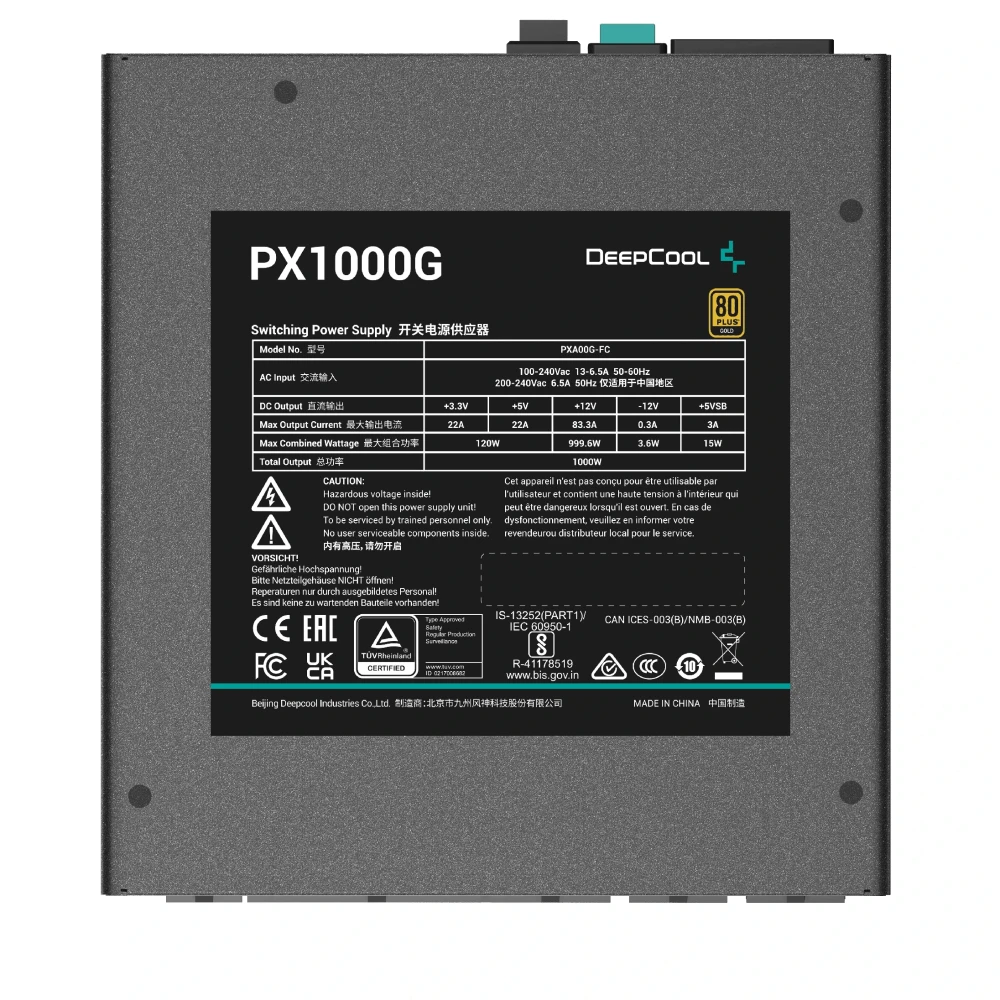 DeepCool PX1000-G Gold 1000W